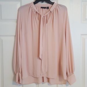 Petal Pink Peasant Blouse